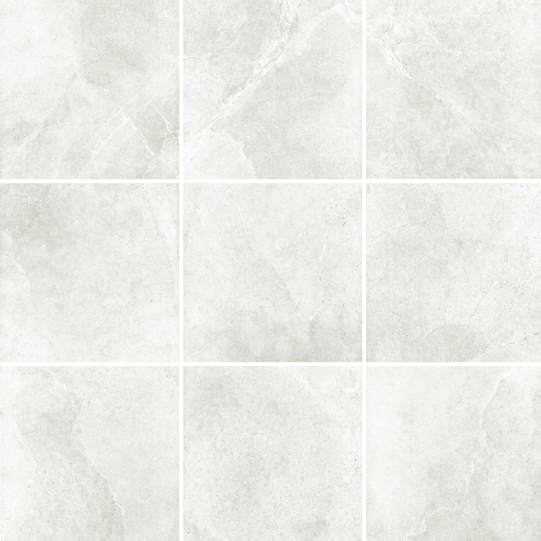 Yosemite Light Grey Stone Look In/Out Rectified Porcelain Tile 4258 600 × 300 mm