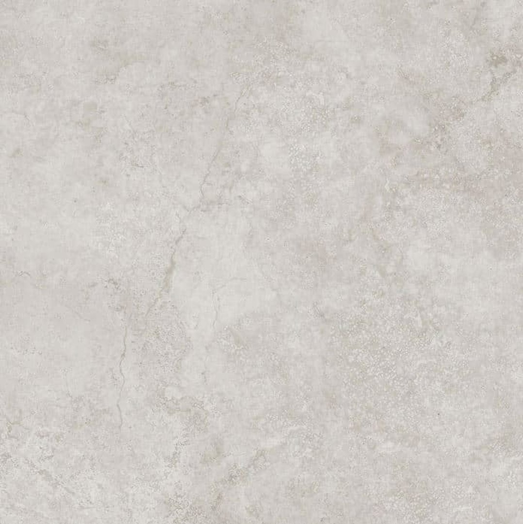 Osman White Travertine Look Rectified Matt Porcelain Tile 4354 600 × 600 mm