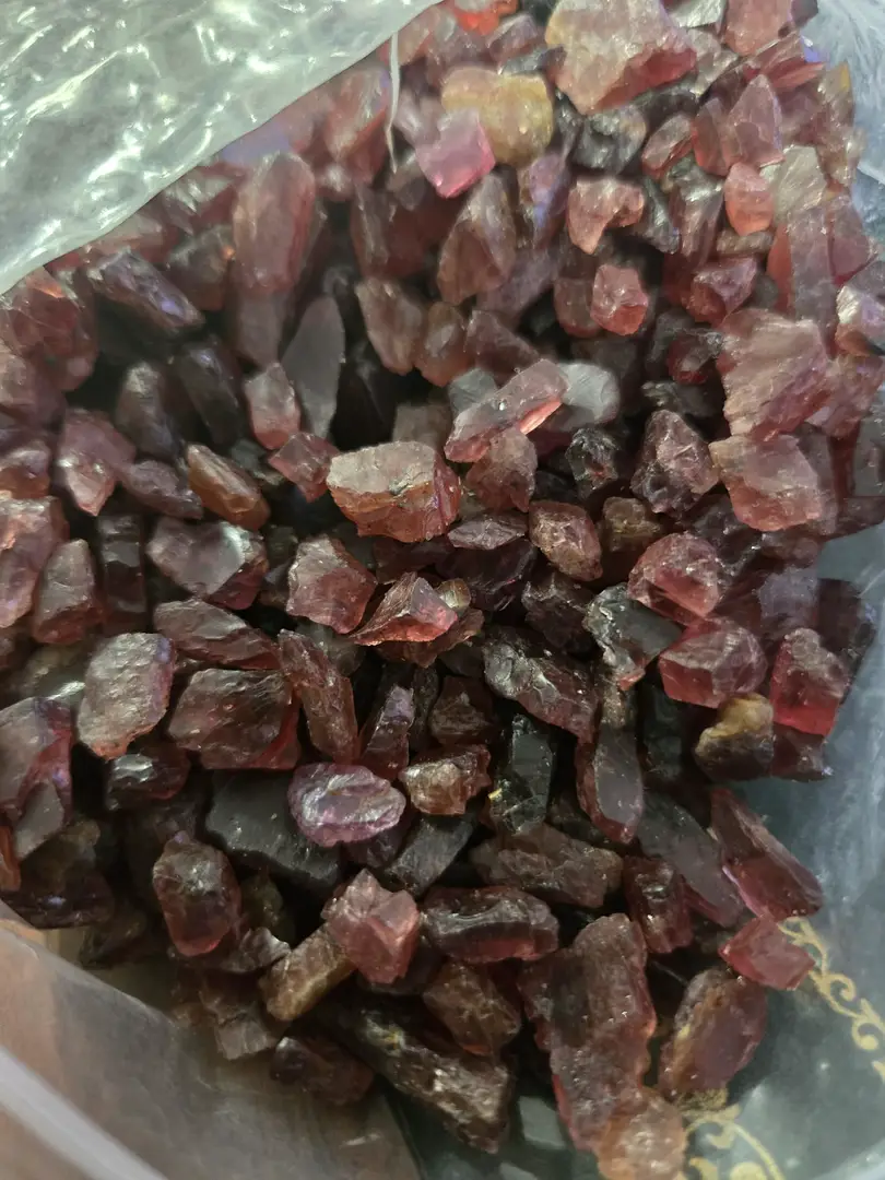 Garnets 10 Gram 50 Carat x 100 Red Natural Earth Mined